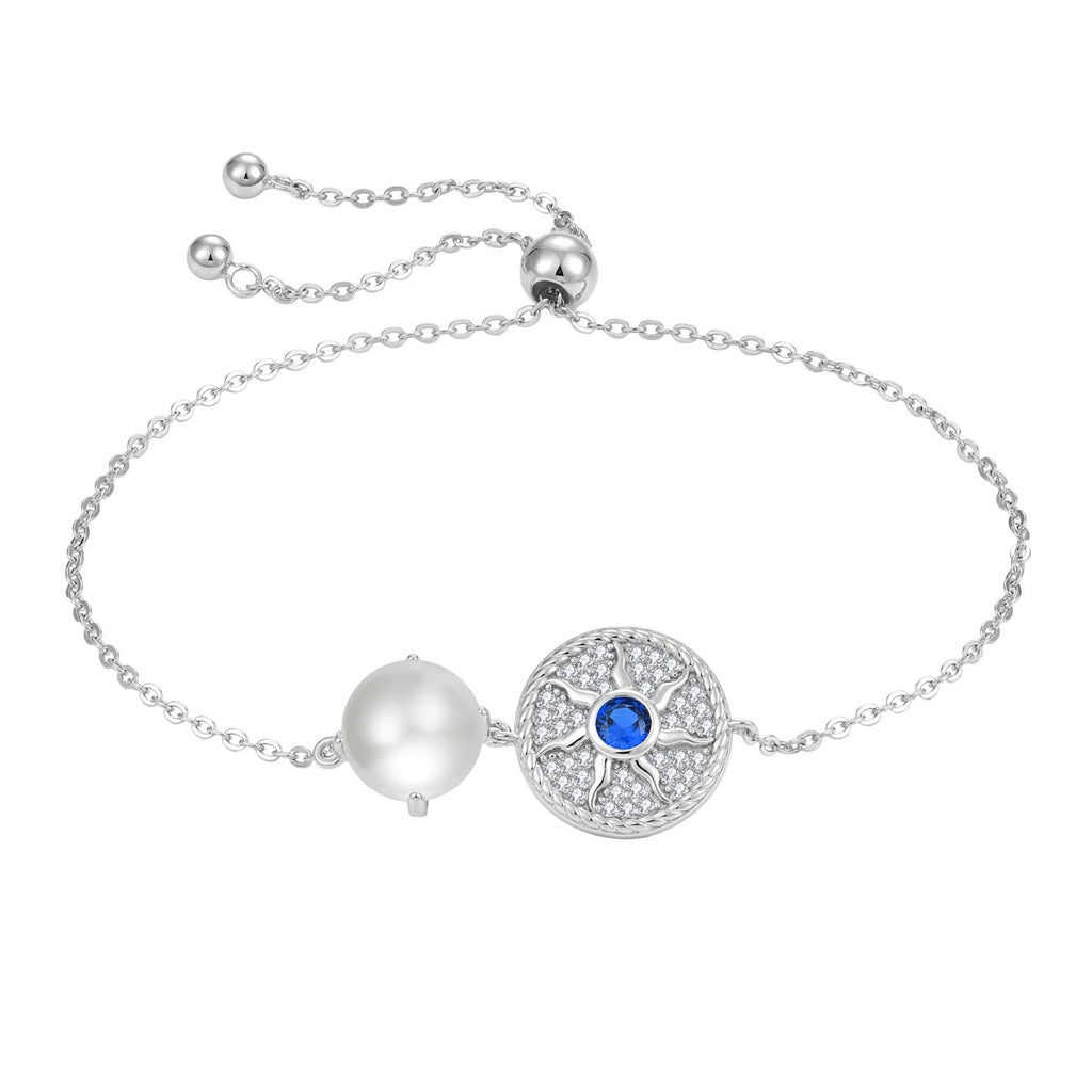 DEWDROP GLOW SILVER BRACELET